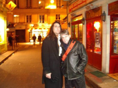 Danny Montgomery(drms)Marten Ingle(vx,bass) Paris 2003.jpg